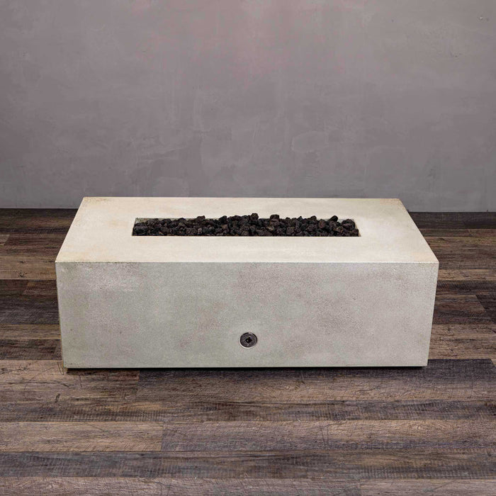 Starfire Designs Gravity 48" x 32" Rectangle Concrete Gas Fire Pit Starfire Designs
