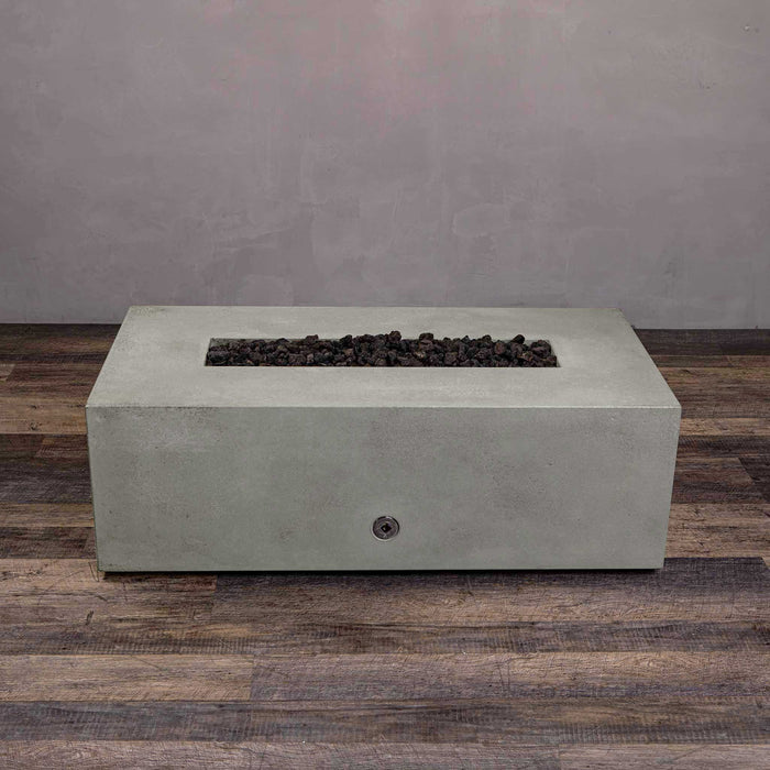 Starfire Designs Gravity 48" x 32" Rectangle Concrete Gas Fire Pit Starfire Designs