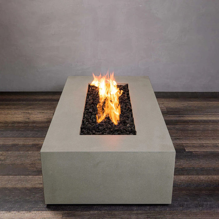 Starfire Designs Gravity 60" x 32" Rectangle Concrete Gas Fire Pit Starfire Designs