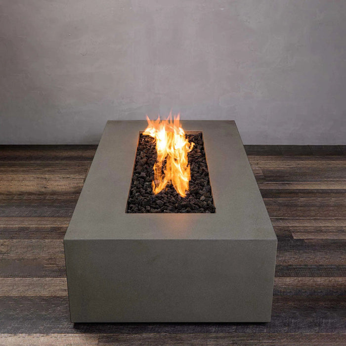 Starfire Designs Gravity 60" x 32" Rectangle Concrete Gas Fire Pit Starfire Designs