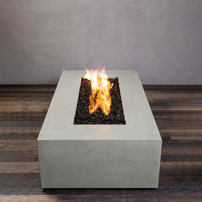 Starfire Designs Gravity 60" x 32" Rectangle Concrete Gas Fire Pit Starfire Designs