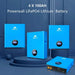 Green Vista Living Off Grid Solar Kit 10000W 48VDC 120VAC/240V 20.48KWH Powerwall Lithium Battery 12 X... - Lifestyle View
