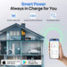 Green Vista Living ECO-WORTHY 5.12KWh Home Backup Power With 48V 100Ah LiFePO4 And 3500W 48V Off-Grid Inverter - Side View