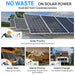 Green Vista Living ECO-WORTHY 10KW Off-grid Inverter 48V 120V/240V Split Phase All-In-One Inverter - Lifestyle View