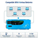 Green Vista Living Sungold Power 2000W DC 12V Pure Sine Wave Inverter With Charger - Lifestyle View