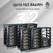 Green Vista Living ECO-WORTHY 48V 100Ah Server Rack Battery | 5.12kWh V3 Lithium Battery | UL1973 |... - Lifestyle View
