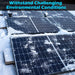 Green Vista Living Sungold Power 550 Watt Monocrystalline PERC Solar Panel - Lifestyle View