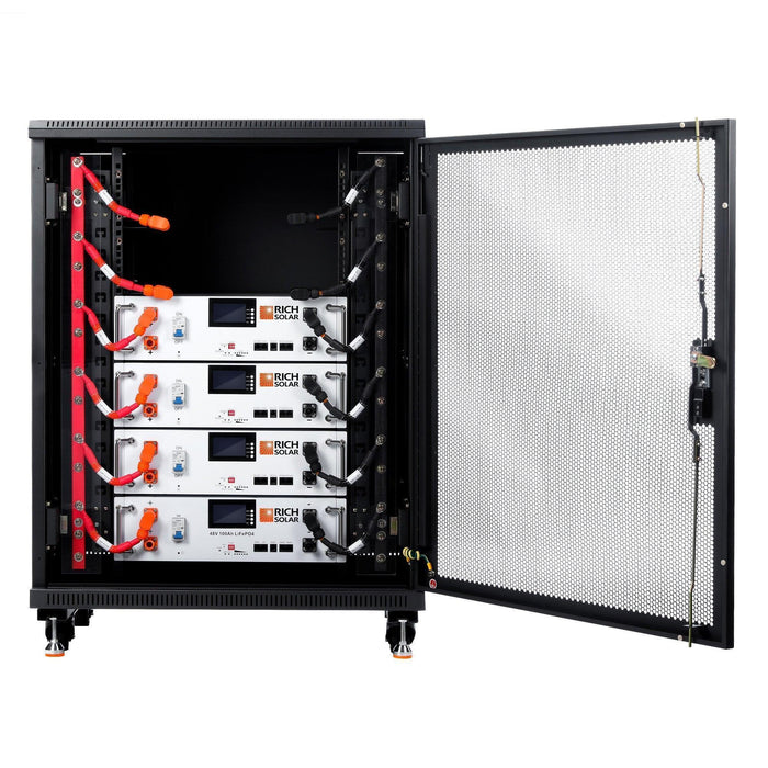 Green Vista Living Rich Solar ALPHA 5 | 48V 100Ah LiFePO4 Battery Server Rack Lithium for... Power Station - View 9