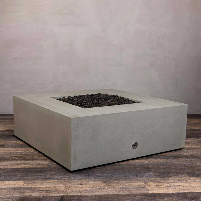Starfire Designs Gravity 45" Square Concrete Gas Fire Pit Starfire Designs