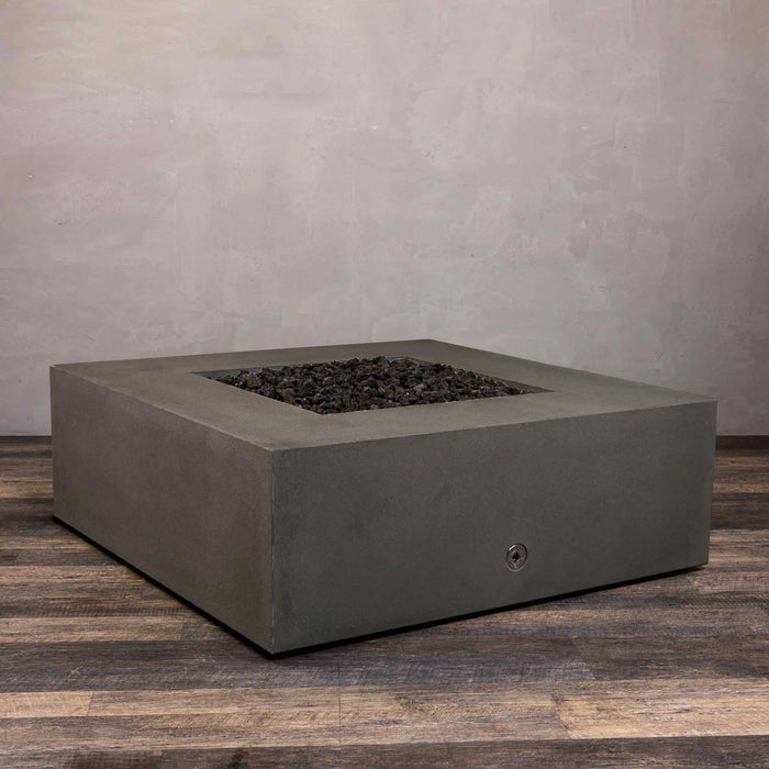 Starfire Designs Gravity 45" Square Concrete Gas Fire Pit Starfire Designs