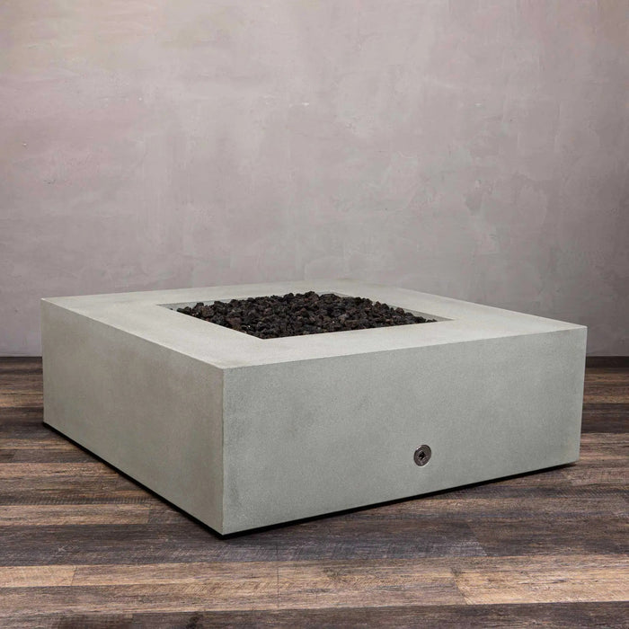 Starfire Designs Gravity 45" Square Concrete Gas Fire Pit Starfire Designs