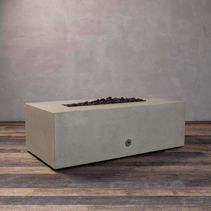 Starfire Designs Gravity 48" x 32" Rectangle Concrete Gas Fire Pit Starfire Designs