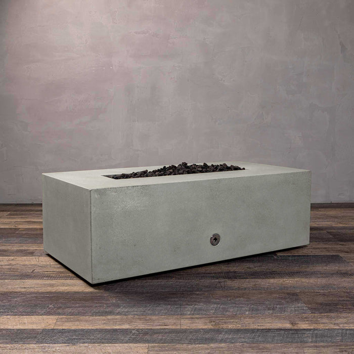 Starfire Designs Gravity 48" x 32" Rectangle Concrete Gas Fire Pit Starfire Designs