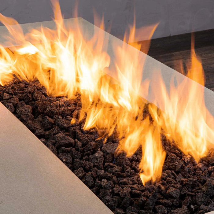 Starfire Designs Gravity 60" x 32" Rectangle Concrete Gas Fire Pit Starfire Designs