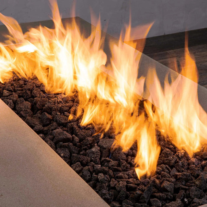 Starfire Designs Gravity 60" x 32" Rectangle Concrete Gas Fire Pit Starfire Designs