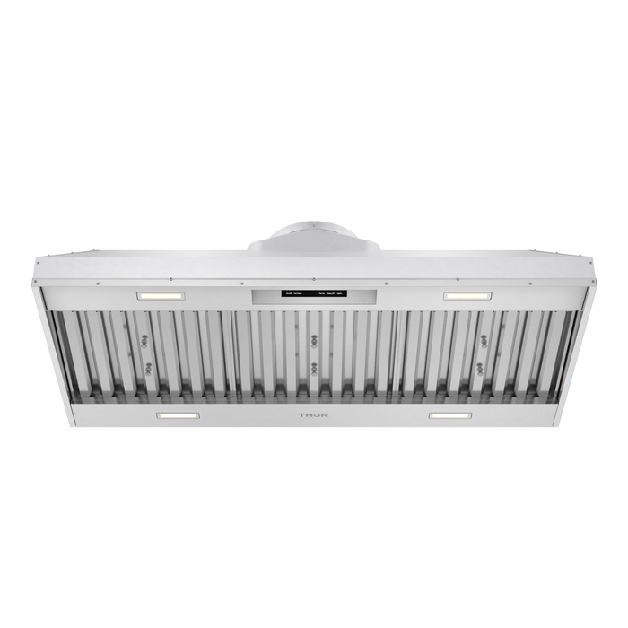 Thor Kitchen X Series 48-Inch Range Hood Insert (XLH48) – front bottom light on