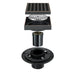 wonderland shower inc Oil rubbered bronze brass shower drain 4 or 8 inch with ABS base - Close-Up