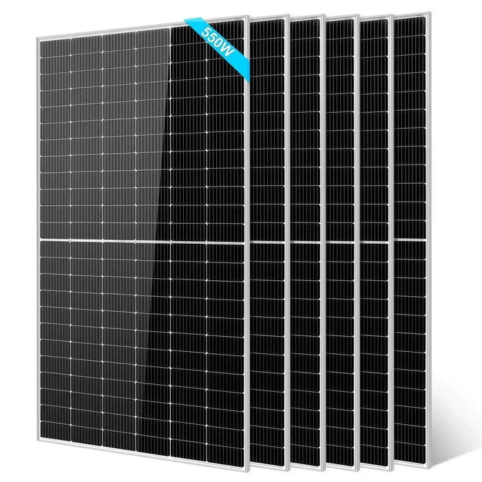 Green Vista Living Sungold Power 550 Watt Monocrystalline PERC Solar Panel - View 9