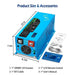 Green Vista Living Sungold Power 2000W DC 12V Pure Sine Wave Inverter With Charger - Dimensions