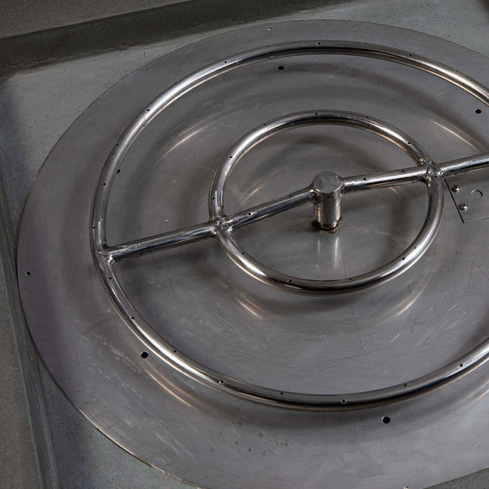 Starfire Designs Gravity 36" Square Concrete Gas Fire Pit Starfire Designs