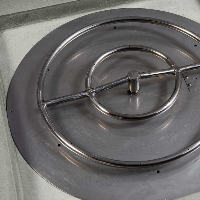 Starfire Designs Gravity 36" Square Concrete Gas Fire Pit Starfire Designs