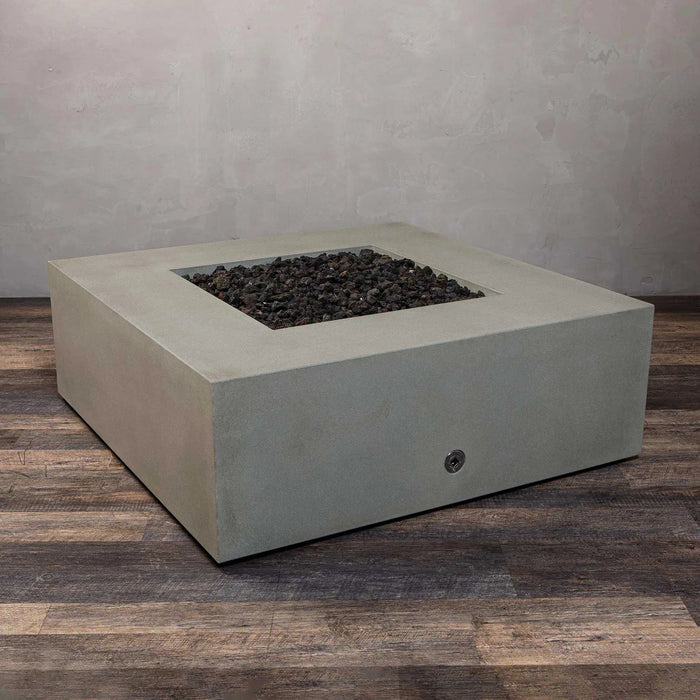 Starfire Designs Gravity 45" Square Concrete Gas Fire Pit Starfire Designs