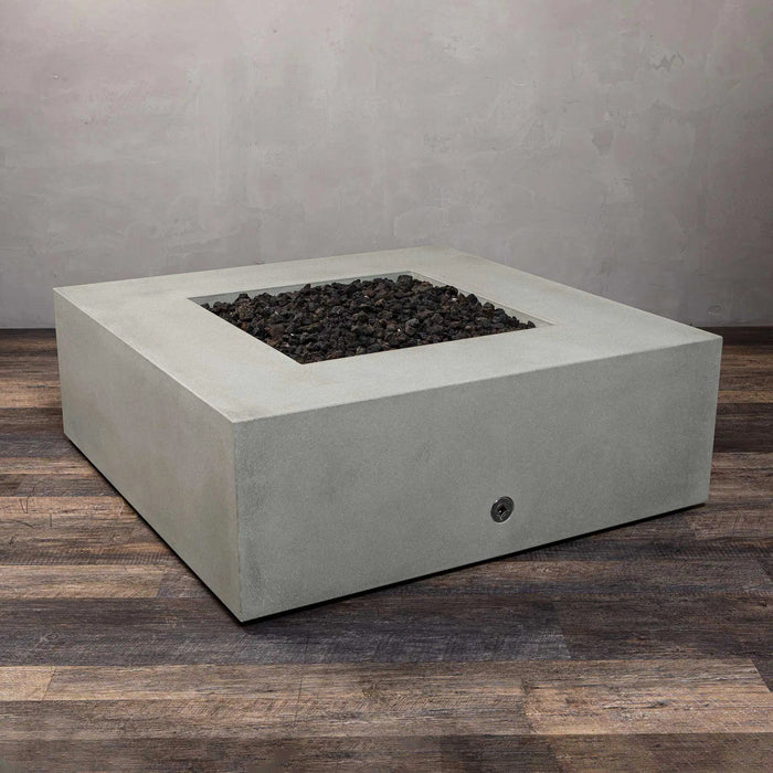 Starfire Designs Gravity 45" Square Concrete Gas Fire Pit Starfire Designs