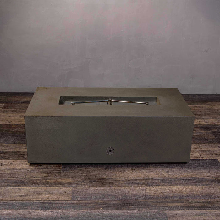 Starfire Designs Gravity 48" x 32" Rectangle Concrete Gas Fire Pit Starfire Designs
