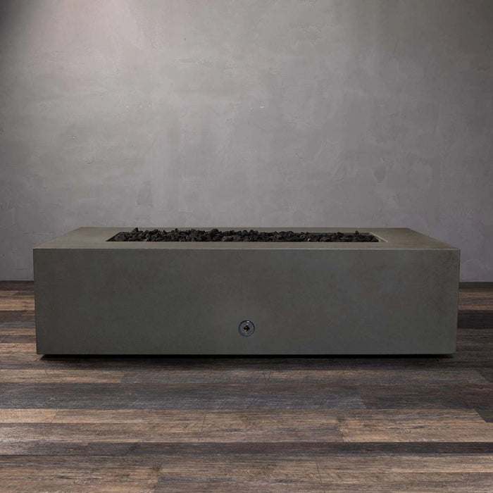 Starfire Designs Gravity 60" x 32" Rectangle Concrete Gas Fire Pit Starfire Designs