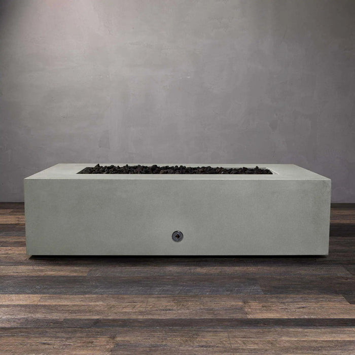Starfire Designs Gravity 60" x 32" Rectangle Concrete Gas Fire Pit Starfire Designs