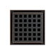 wonderland shower inc Oil rubbered bronze brass shower drain 4 or 8 inch with ABS base - Lifestyle View