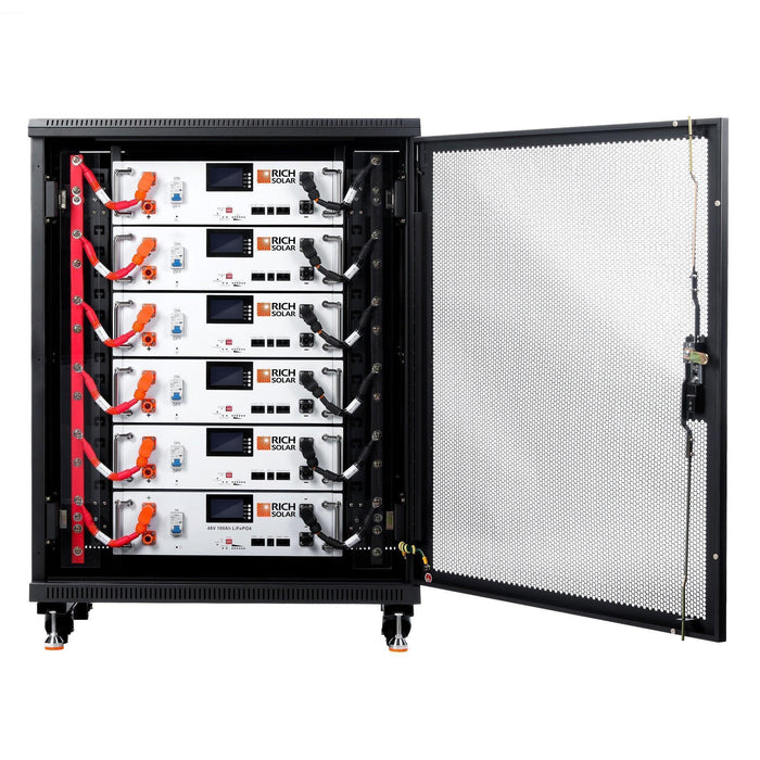 Green Vista Living Rich Solar ALPHA 5 | 48V 100Ah LiFePO4 Battery Server Rack Lithium for... Power Station - View 11