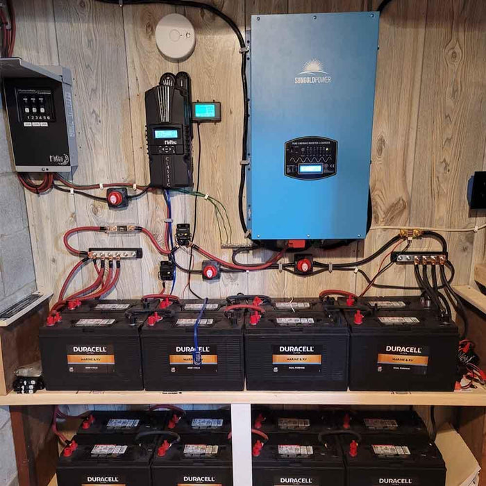 Green Vista Living Sungold Power 12000W 48V Split Phase Pure Sine Wave Inverter Charger - View 10