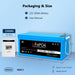 Green Vista Living Sungold Power 12V 200Ah LiFePo4 Deep Cycle Lithium Battery Bluetooth / Self-Heating / IP65 - Features