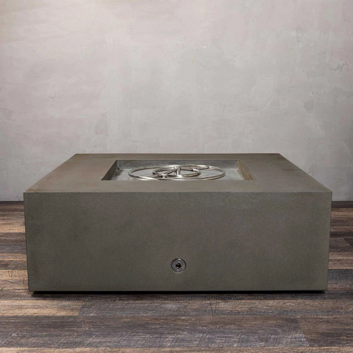 Starfire Designs Gravity 45" Square Concrete Gas Fire Pit Starfire Designs
