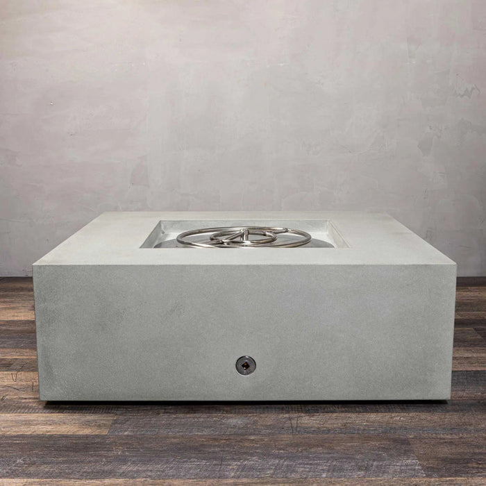 Starfire Designs Gravity 45" Square Concrete Gas Fire Pit Starfire Designs