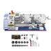 1.5‘’ Spindle Bore Metal Lathe Machine 8'' x 16''  0-2500 RPM Variable Speed Metal Working Machine Small Lathe without Stand 0831V (3.0)