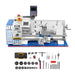 1.5‘’ Spindle Bore Metal Lathe Machine with DRO 8'' x 16'' High Precision Brushless Motor Mini 1.5HP Benchtop 0-2500 RPM Variable Speed Metal Working Machine 1.5‘’ Spindle Bore Small Lathe without Stand 0831VD