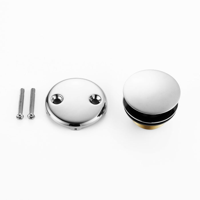 wonderland shower inc Tip-Toe Tub Trim Set with Two-Hole Overflow Faceplate, Replacement Bath... Shower Accessory - View 12