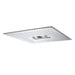 wonderland shower inc Flushed Mounted Brushed Nickel 16'' x 16'' Shower Head: Featuring 64 LED Lights... - Detail View