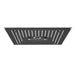 wonderland shower inc Flushed Mounted Matte Black 16'' x 16'' Shower Head: Featuring 64 LED Lights, Music... - View 12