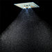 wonderland shower inc Flushed Mounted Brushed Gold 16'' x 16'' Shower Head: Featuring 64 LED Lights, Music... - Features