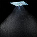 wonderland shower inc Flushed Mounted Brushed Nickel 16'' x 16'' Shower Head: Featuring 64 LED Lights, Music... - Features