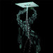wonderland shower inc Flushed Mounted Brushed Nickel 16'' x 16'' Shower Head: Featuring 64 LED Lights, Music... - View 9