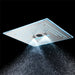 wonderland shower inc Flushed Mounted Brushed Nickel 16'' x 16'' Shower Head: Featuring 64 LED Lights, Music... - View 14