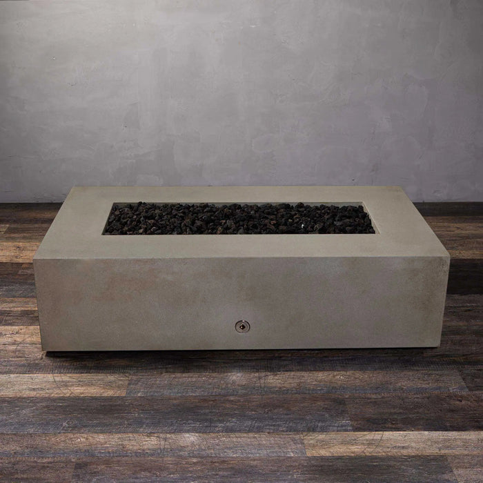 Starfire Designs Gravity 60" x 32" Rectangle Concrete Gas Fire Pit Starfire Designs