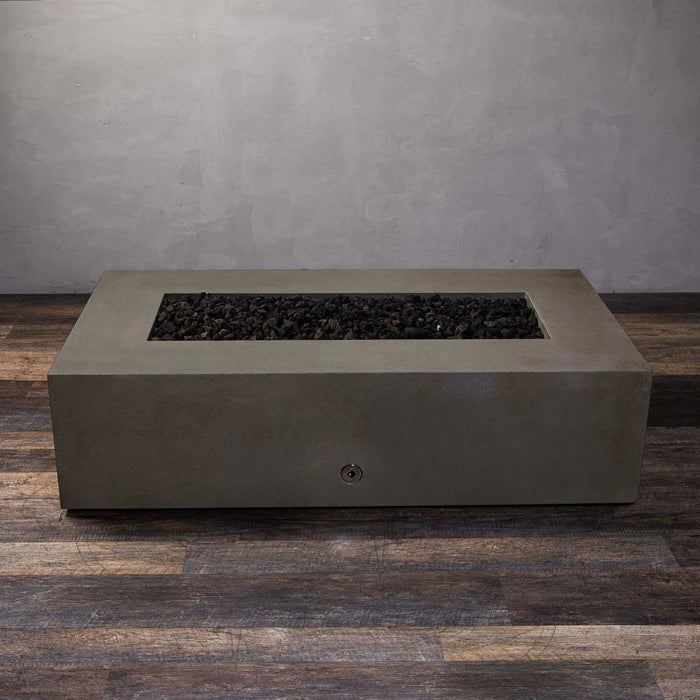 Starfire Designs Gravity 60" x 32" Rectangle Concrete Gas Fire Pit Starfire Designs