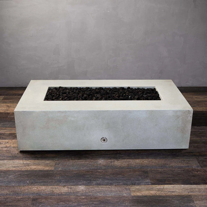 Starfire Designs Gravity 60" x 32" Rectangle Concrete Gas Fire Pit Starfire Designs