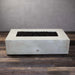 Starfire Designs Gravity 60" x 32" Rectangle Concrete Gas Fire Pit Starfire Designs