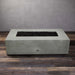 Starfire Designs Gravity 60" x 32" Rectangle Concrete Gas Fire Pit Starfire Designs